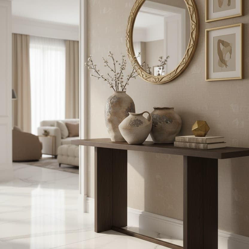 Decor styling composition for the ALJ Decor story