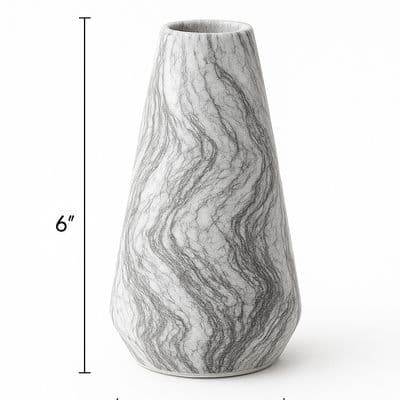 The Slick Marble Ceramic Vase  thumbnail 6